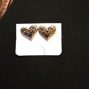 Vintage heart Earrings